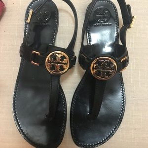 Black Tory Burch Sandals